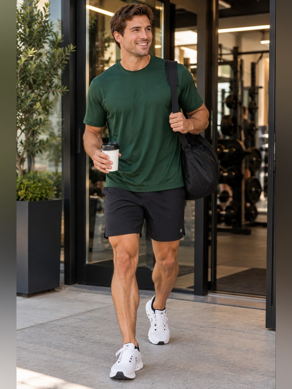 Lululemon License to Train Relaxed-Fit Short-Sleeve Shirt Men’s Large Rainforest
